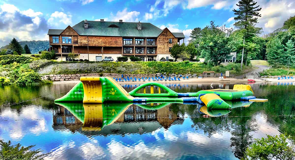 Skytop Lake Beach | Skytop Lodge | Luxury Poconos Resort